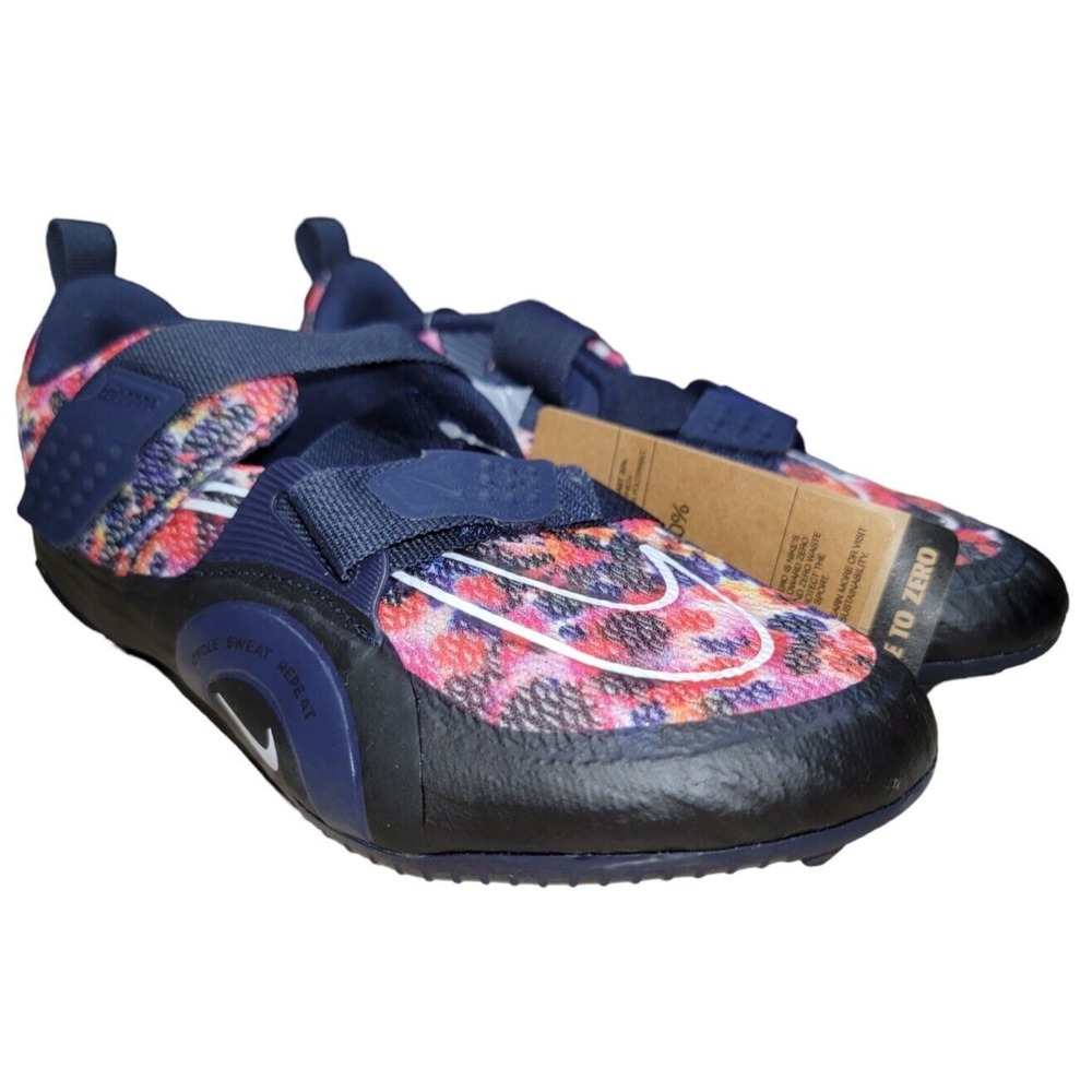 Nike SuperRep Womens Cycle‎ 2 Next Nature Floral Cycling Bike Shoes Size 8